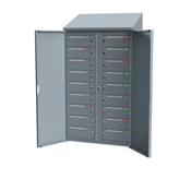 Fastighetsbox utomhus