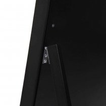 Digitalt skyltställ med 43" Samsung skärm - Svart