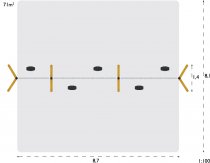 Gungställning Goro - 5 platser