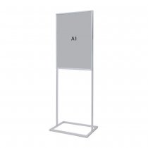 Displayställ A1 Silver