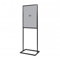 Svart Displayställ A1