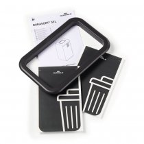 Återvinningskärl för restavfall inomhus – 55L med antracitgrå färgkodning