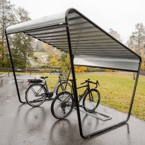 Cykelgarage Atria - cykelhus med cykelställ