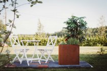 Utomhuskrukor Clara 3-set - Cortenstål