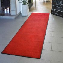 Classic matta 85x300 cm röd - torkmatta röda mattan för kontor och butiker
