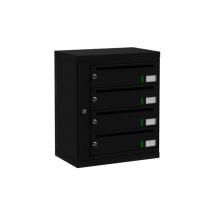 Boxicon Lynx svart - digital postbox