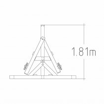 Dimensioner utegym sidvy