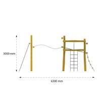 Elor lekställning i natur