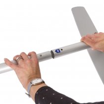 Verktygsfri montering av aluminiumram till Zipper Wall mässvägg