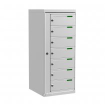 Fastighetsbox 1x7 fack för utomhus -Lynx