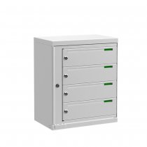 Boxicon Lynx 1x4 - vit postbox
