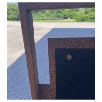 Gatupratare vintage griffel och corten