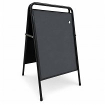 Gatupratare Easy sign 50x70 cm svart med magnetplast