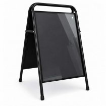 Gatupratare Easy sign 50x70 cm svart RAL 9017