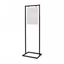 Displayställ med hängande akrylficka