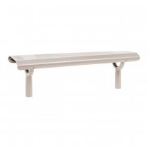 Oslo sittbänk i stål