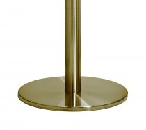 Avspärrningssystem i Guld - Svart rep & 2 stolpar