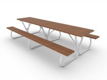 Picknickbord Gullviva 290 cm - Galvad stomme