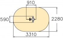 barngunga - gungdjur sjöhäst mått