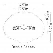 Vippgunga Dennis Ritning Topp