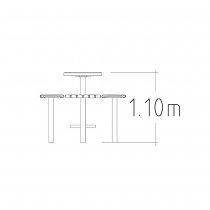 Barmöbler – barbord och barstolar utomhus – Sofiero