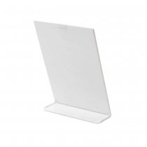 A5 format menyställ i L-form