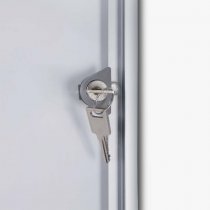 Billigt skylskåp med lås Låsbart skyltskåp 1xA4 Basic