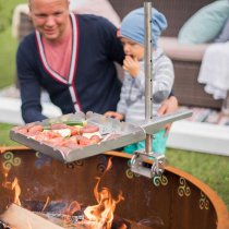 corten legend eldstad till altan