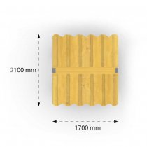 Asterix lekstuga utan golv