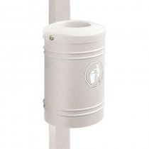 Skräpkorg Esterel 40L för stolpe