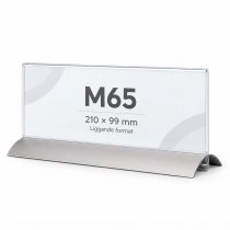 Menyhållare SwingWing M65 akrylficka