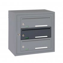 fastighetsbox enkelfack lucka