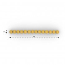 Palistar trästubbar i natur