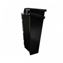 Papperskorg parken från sidan