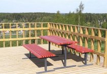 Parkmöbler för kommuner och brf