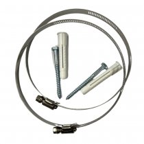 Slangklämmor Papperskorg Parken Cylinder 50 Liter