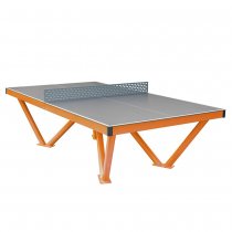 Pingisbord utomhus mörk orange