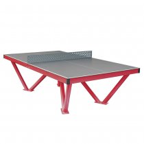 Pingisbord utomhus klar röd