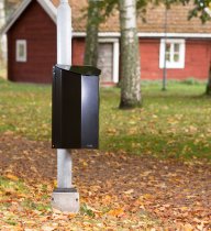 Papperskorg Rosen 40L - Svart