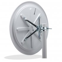 Baksida på isfri vägspegel 60cm diameter