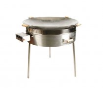 Stort wokset med gasol och kolstål