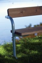 Rörkröken Parksoffa - Galvad