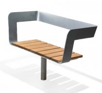 Parksoffa Spin - Barkbrun