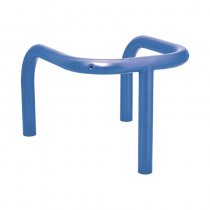 Stolpskydd lackerad platgjutning blå