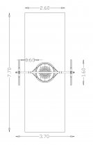 Gungställning Stratus inkl. kompisgunga Ø120cm