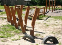 Tilia stolpset - Balansbana