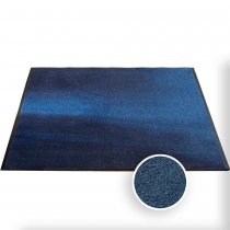 Torkmatta Solett 80x60 cm blå entrematta för butik