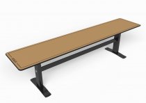 Parkbänk Ekeby beige till brf