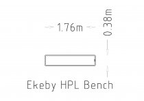 Bredd och längd ekeby parkmöbel