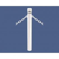 Trafikpollare med fästöglor Ø 114 mm